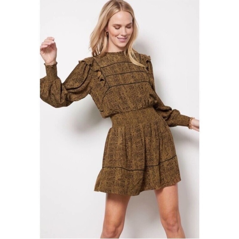 Rails Brown Mini Dress